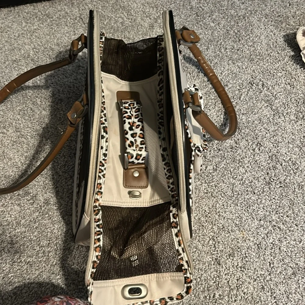 Leopard animal tote